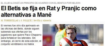 Betis Sevilla il vrea pe Rat!