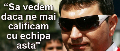 In afara de 3, 4 jucatori, nationala nu are nimic