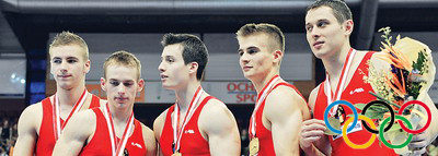 Echipa masculina de gimnastica, pe 7 la Beijing!