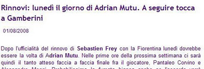 Mutu si-a prelungit contractul cu Fiorentina!