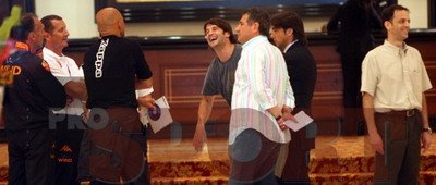 Chivu a venit sa-si vada fostii colegi de la Roma! Vezi imagini