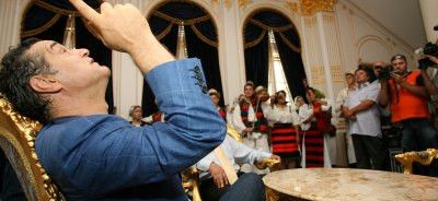 Gigi le-a daruit icoane celor de la AS Roma!