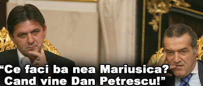 Caterinca! Becali catre Lacatus: