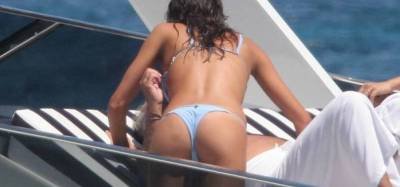 Foto: Briatore si Gregoraci pe yacht in Sardinia