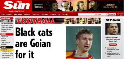 The Sun: Goian asteapta sa plece in Anglia