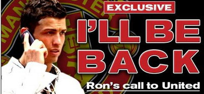 Ronaldo revine la Manchester!