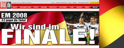 Bild: Germania este in finala!