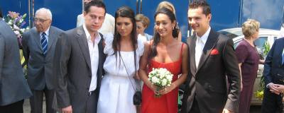 Vlad Munteanu s-a cununat cu Andreea Oroz. Vezi imagini