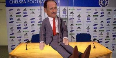 Primele imagini cu Scolari la Chelsea!