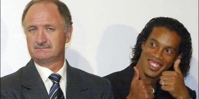 Ronaldinho se roaga de Scolari sa il ia la Chelsea!