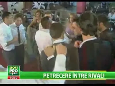 Rapidistii si dinamovistii, frati la nunta lui Stancu! Cum i-a distrat Anda Adam: