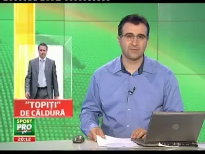 Rapidistii fac show la antrenamente: s-au batut cu apa!