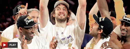 LA Lakers a castigat finala NBA! Bryant MVP: Cum au sarbatorit fanii:_6
