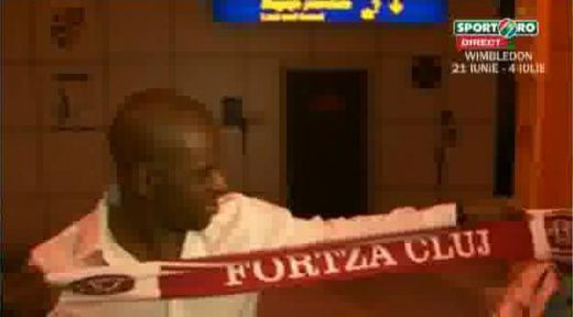 VIDEO! Jucator in nationala de tineret a Olandei, acum la CFR! Vezi primele imagini cu Kivuvu la Cluj!