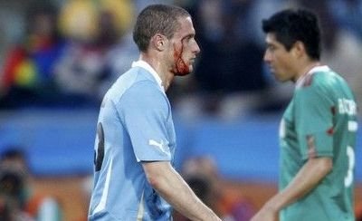 Uruguay si Mexic in optimile de finala!  Mexic 0-1 Uruguay, vezi rezumatul:_19