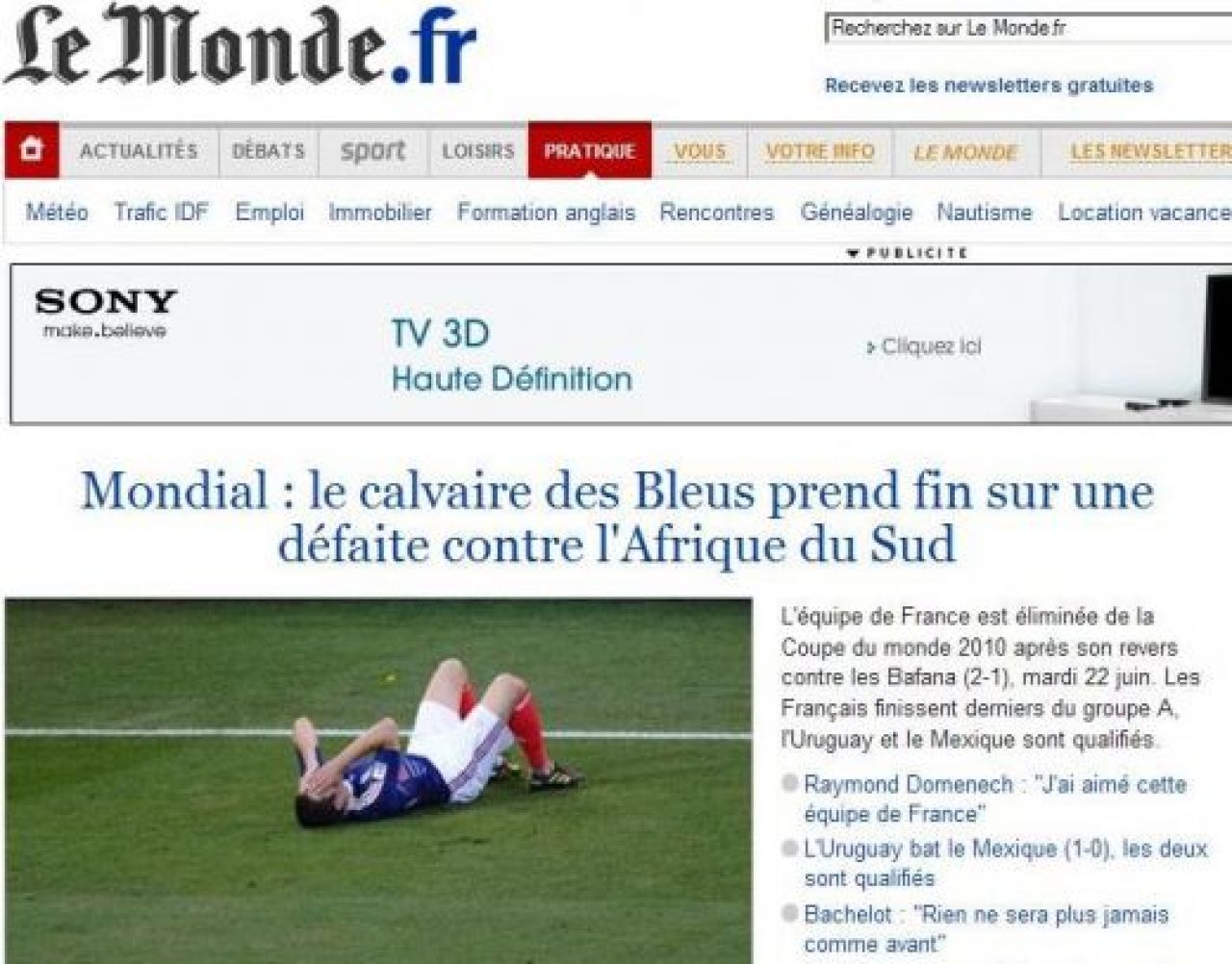 Franta, rusinea Mondialului!