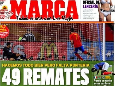 Cea mai spectaculoasa echipa de la mondiale si cea mai ineficienta: 49 de ocazii si 2 goluri!