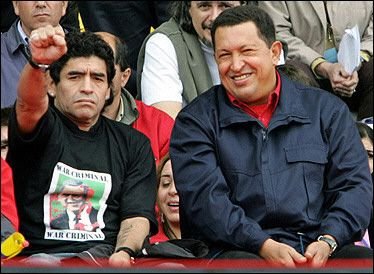 Maradona in tricoul Braziliei, 