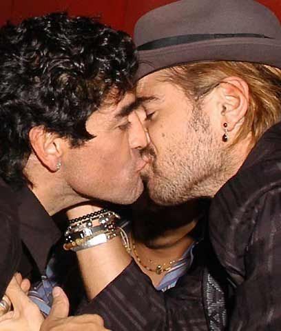 Maradona in tricoul Braziliei, 