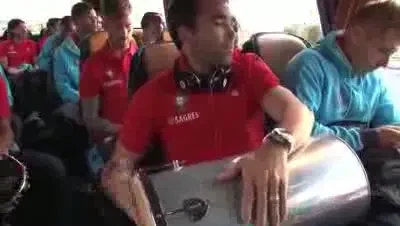 Atmosfera de CARNAVAL in autocarul Portugaliei! Ce face Ronaldo inainte de meciul cu Brazilia:
