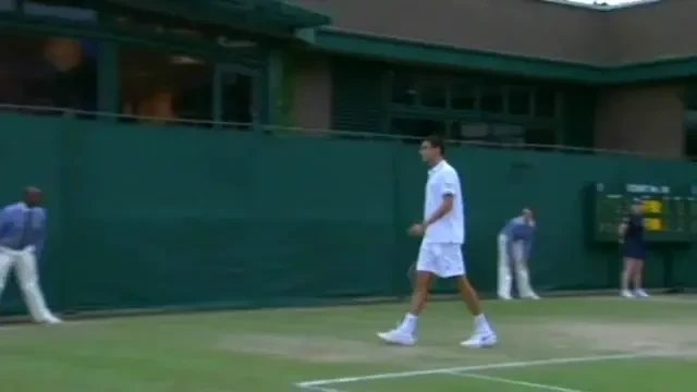 GEST INCALIFICABIL! Hanescu si-a batut joc de cea mai mare performanta a lui la Wimbledon!