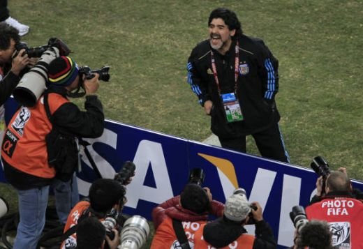 FOTO: Cum a trait Maradona cea mai mare performanta din cariera de antrenor!