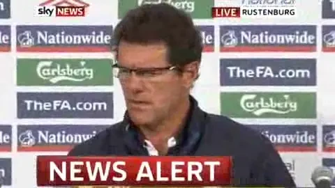 FOTO Walk of shame! Nationala Angliei a parasit Africa! Capello isi afla viitorul in 2 saptamani!