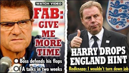 Avem nevoie de un englez la nationala Cine ii poate lua locul lui Capello: