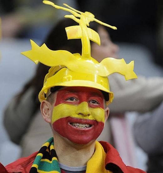 VIDEO Villa, erou! Spania in sferturi la doi ani dupa castigarea EURO! Spania 1-0 Portugalia!_8