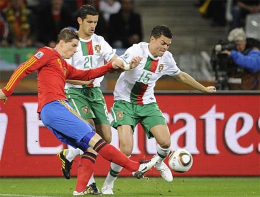 VIDEO Villa, erou! Spania in sferturi la doi ani dupa castigarea EURO! Spania 1-0 Portugalia!_14