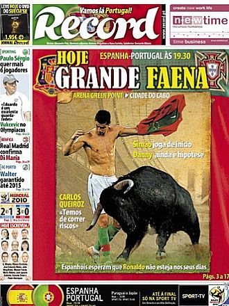 Presa din Portugalia il pune la zid pe Ronaldo: CR0 , A castigat taurul!