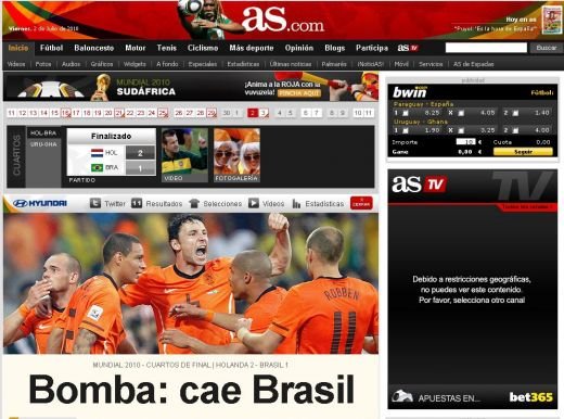 Argentinienii rad de nationala lui Dunga: 