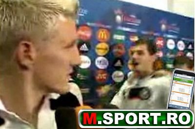 Cum l-au umilit spaniolii pe Schweinsteiger dupa finala EURO 2008! Se razbuna diseara?