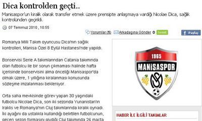 Dica vrea sa faca istorie in Turcia :) S-a inteles cu Manisaspor!_1