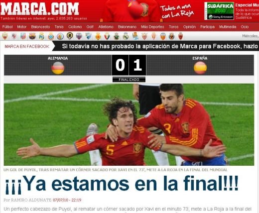 Spaniolii sunt in finala, spaniolii sunt in DELIR: 