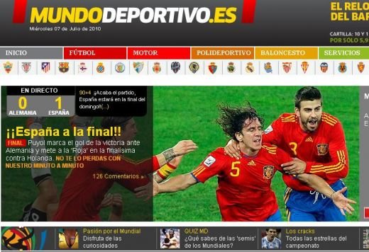 Spaniolii sunt in finala, spaniolii sunt in DELIR: 