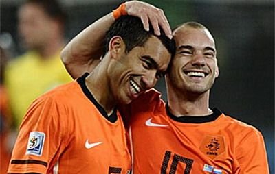 Sneijder poate fi singurul jucator din ISTORIE care castiga intr-un sezon Liga, campionatul, Cupa si Campionatul Mondial: