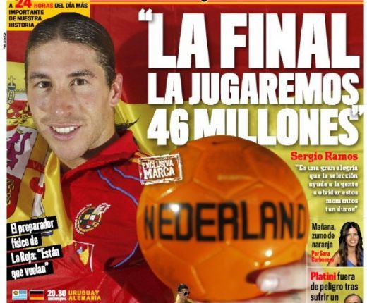 Intreaga Spanie asteapta finala! Ramos: