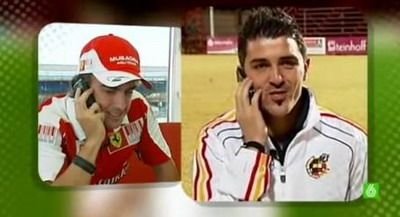 Va fi azi ziua Spaniei? Villa si Alonso s-au SUNAT in direct! Vezi ce si-au spus!