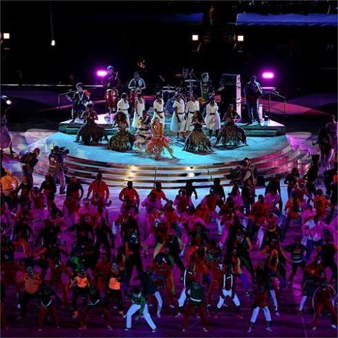 Imagini de la festivitatea de inchidere a Mondialului! Vezi cele mai marcante momente!_3