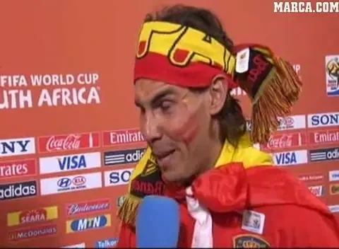 VIDEO / Nadal a PLANS ca un copil dupa victoria Spaniei: "O sa sarbatorim un an!"