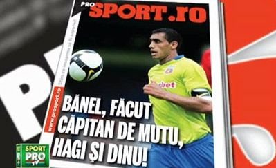 Citeste marti in ProSport: Cum l-au facut Mutu, Hagi si Dinu capitan la Steaua pe Nicolita