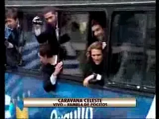 VIDEO Ziua in care toata tara a stat in loc! Vezi ce primire fabuloasa a avut nationala Uruguayului!