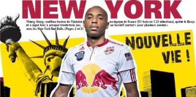 Vezi imagini cu prezentarea lui Henry la Red Bulls! VIDEO
