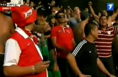 Fanii dinamovisti au dat prin balti la meci: la un pas sa fie arestati! Vezi de ce!