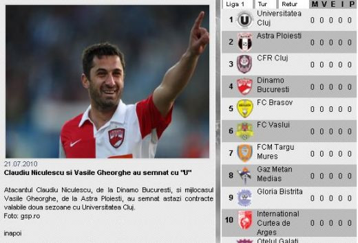 Claudiu Niculescu a semnat pe doua sezoane cu U Cluj: Am vrut sa joc