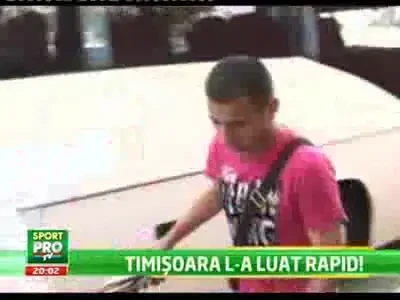 Nebunie la primul antrenament al lui Zicu la Timisoara! Contra: "Ce ma, v-ati strans ca a venit briliantul asta aici?"