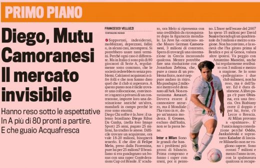 Mutu in TOPUL PACALELILOR din Italia! Gazzetta dello Sport: Ei sunt jucatori esuati, neintelesi si nedoriti!