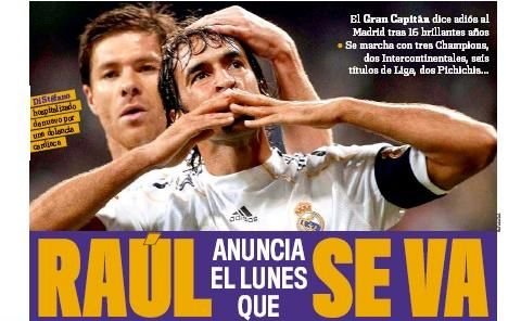 Real pierde o LEGENDA! Cum vrea Raul sa-si ia adio inainte de a pleca in Germania!