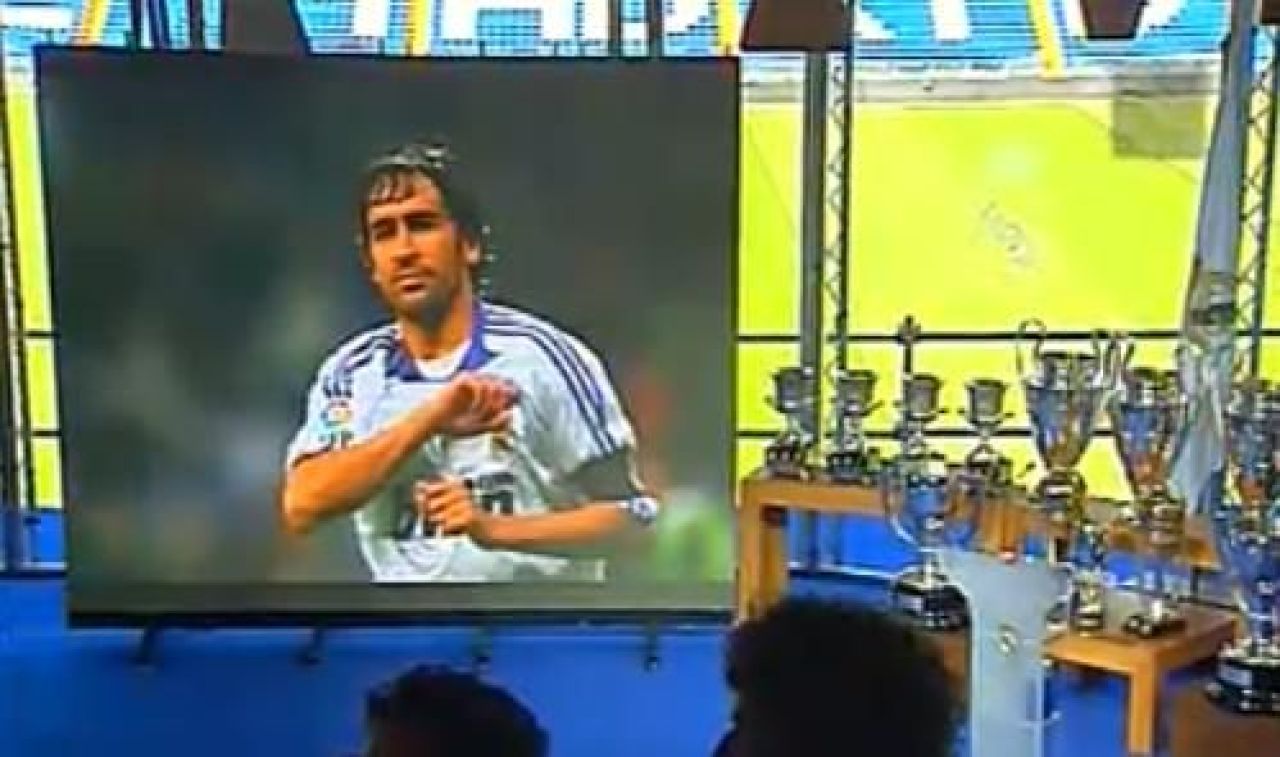 ADIO Raul Madrid!
